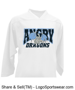 new white dragons jersey Design Zoom